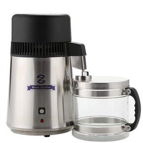 CO-Z 1 gallon water distiller grey (Brushed Stainless Steel)