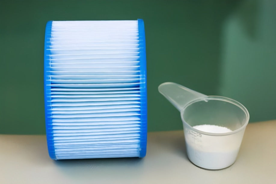 how often to replace inflatable hot tub filters