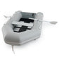 CO-Z 7.5ft Inflatable Boat for 2 PVC Dinghy Raft 660lb with Aluminum Oars & Pump