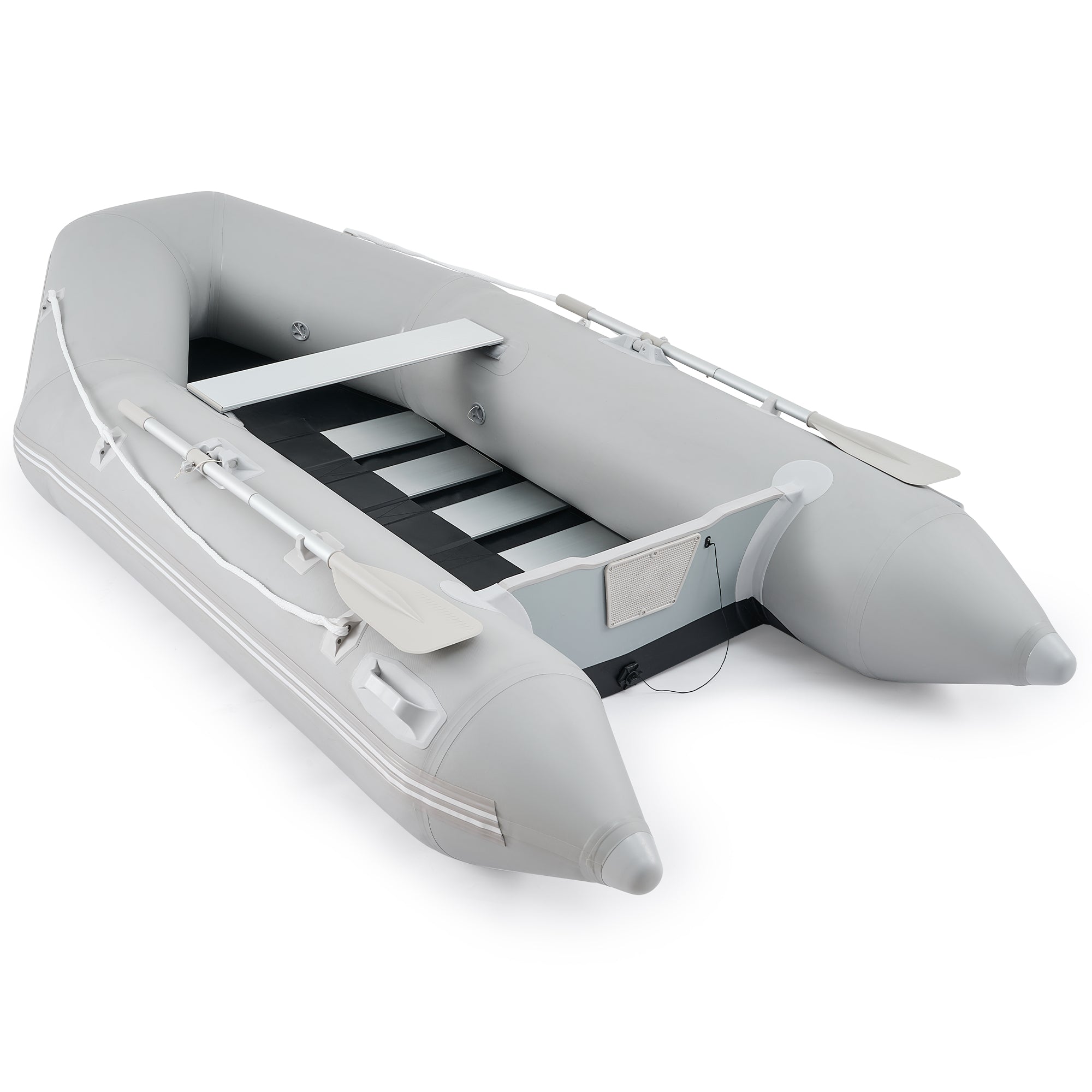 CO-Z 10ft Inflatable Dinghy, 4-Person 990lb PVC Raft with Aluminum Oar