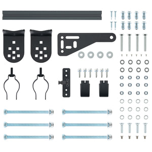 Zumi-Authorized U-Shaped Tube Bracket Kit — Universal Fit for Automatic Gate Openers