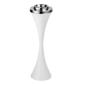 CO-Z white outdoor ashtray stand