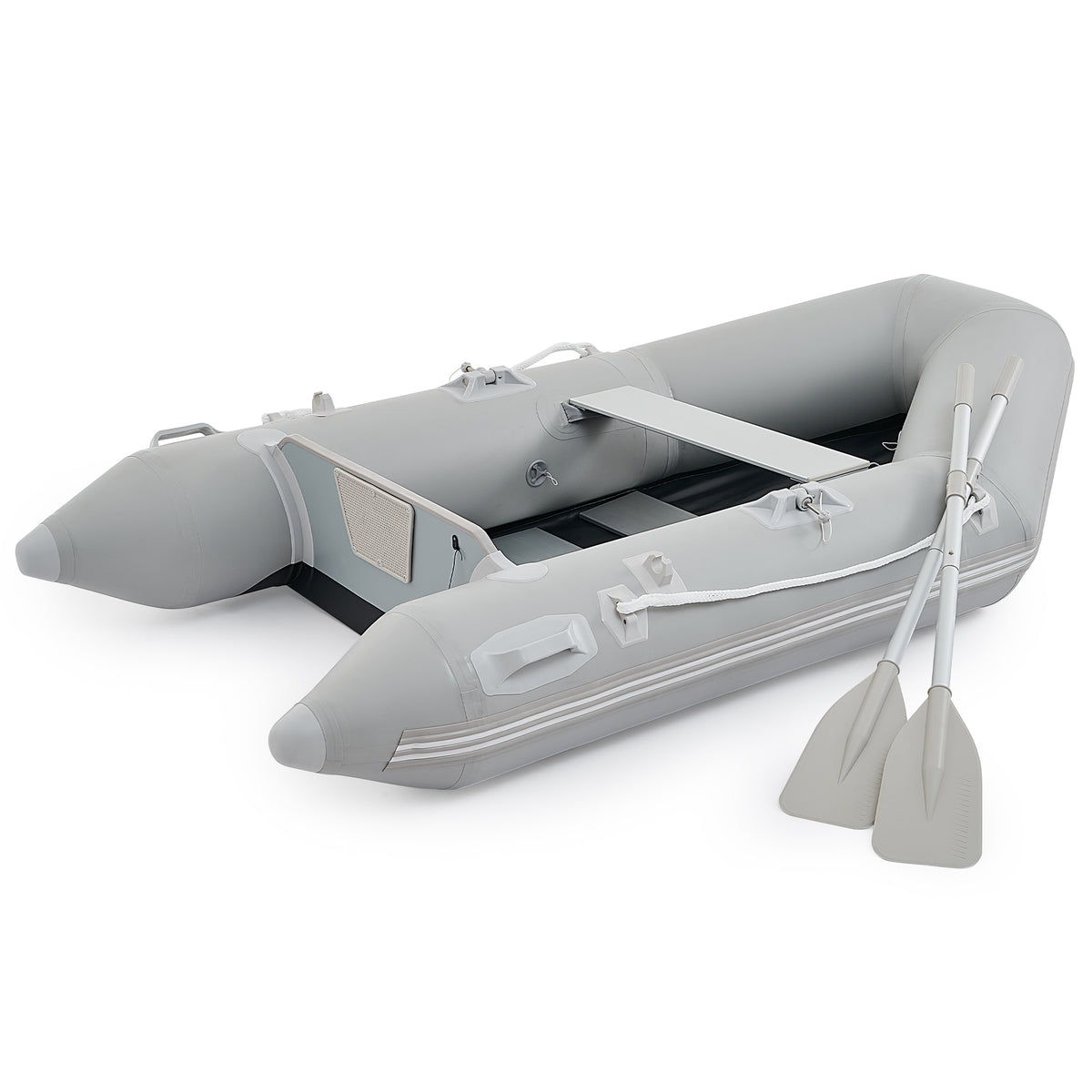 7x4 Inflatable Raft CO-Z 7.5ft Inflatable Boat for 2 PVC Dinghy Raft 660lb with Aluminum O