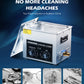 Knob Ultrasonic Cleaner with Digital Timer and Heater for Ultrasonic Cleaning 10L