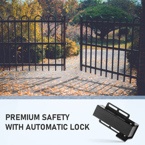 CO-Z smart gate lock outdoor