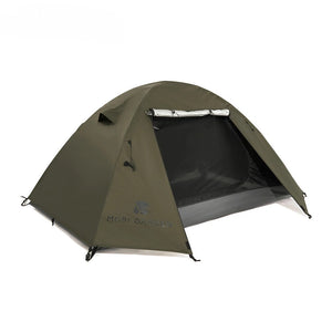 Camping & Backpacking Tent — Waterproof, Rainproof, Silver-Coated Sun Protection, Easy Setup Hiking Shelter