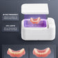 24W Ultrasonic Cleaner with 46kHz, 200mL Capacity, U-VC Light, and 2 Timer Settings for Jewelry, Retainers, Dentures, and Aligners
