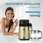 CO-Z Water Distiller, Gold Stainless Steel Countertop Machine