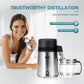 CO-Z Stainless Steel Water Distiller, 4L Home Countertop Purifier