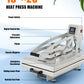 CO-Z Clamshell Heat Press Machine with Slide Out Base, 16x20 Inch Auto Open Heat Press