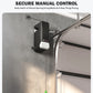 ZUMI-Authorized Wall Mount Automatic Garage Door Opener with 2 Remotes & Infrared Sensors