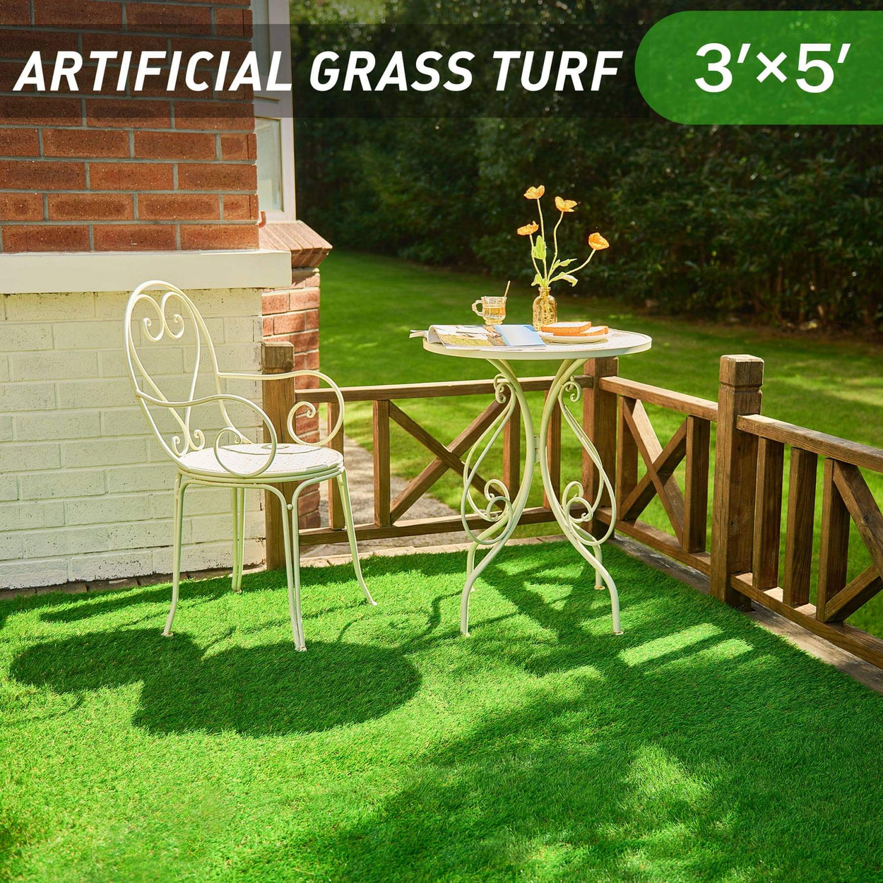 CO-Z TERRADISE fake grass for patio