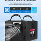 CREWORKS Authorized Commercial Dehumidifier, 145 PPD with Water Pump for Basement, Garage & More