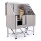 50" Stainless Steel Pet Grooming Tub - Dog Bathtub