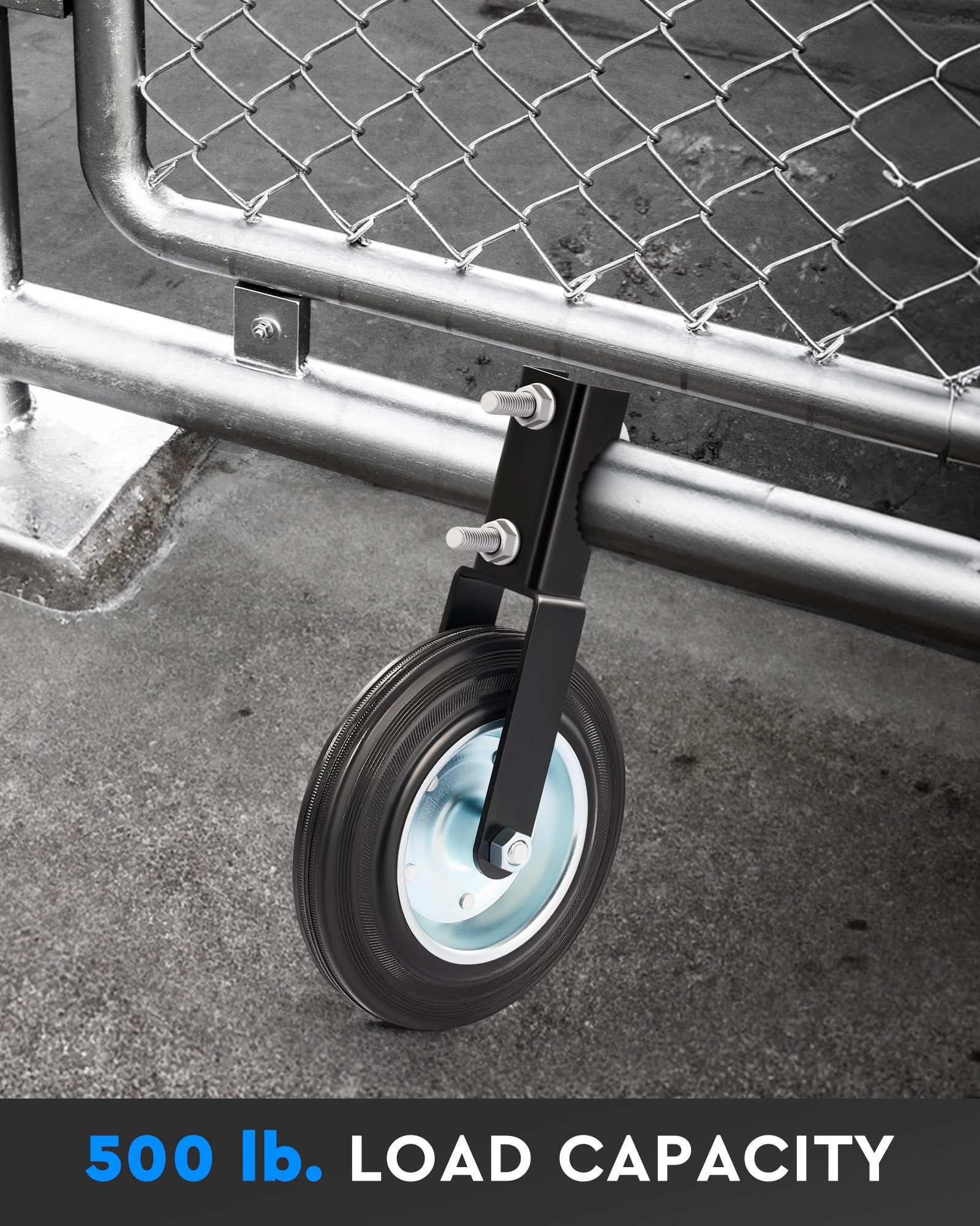 CO-Z 8 inch swing gate wheels