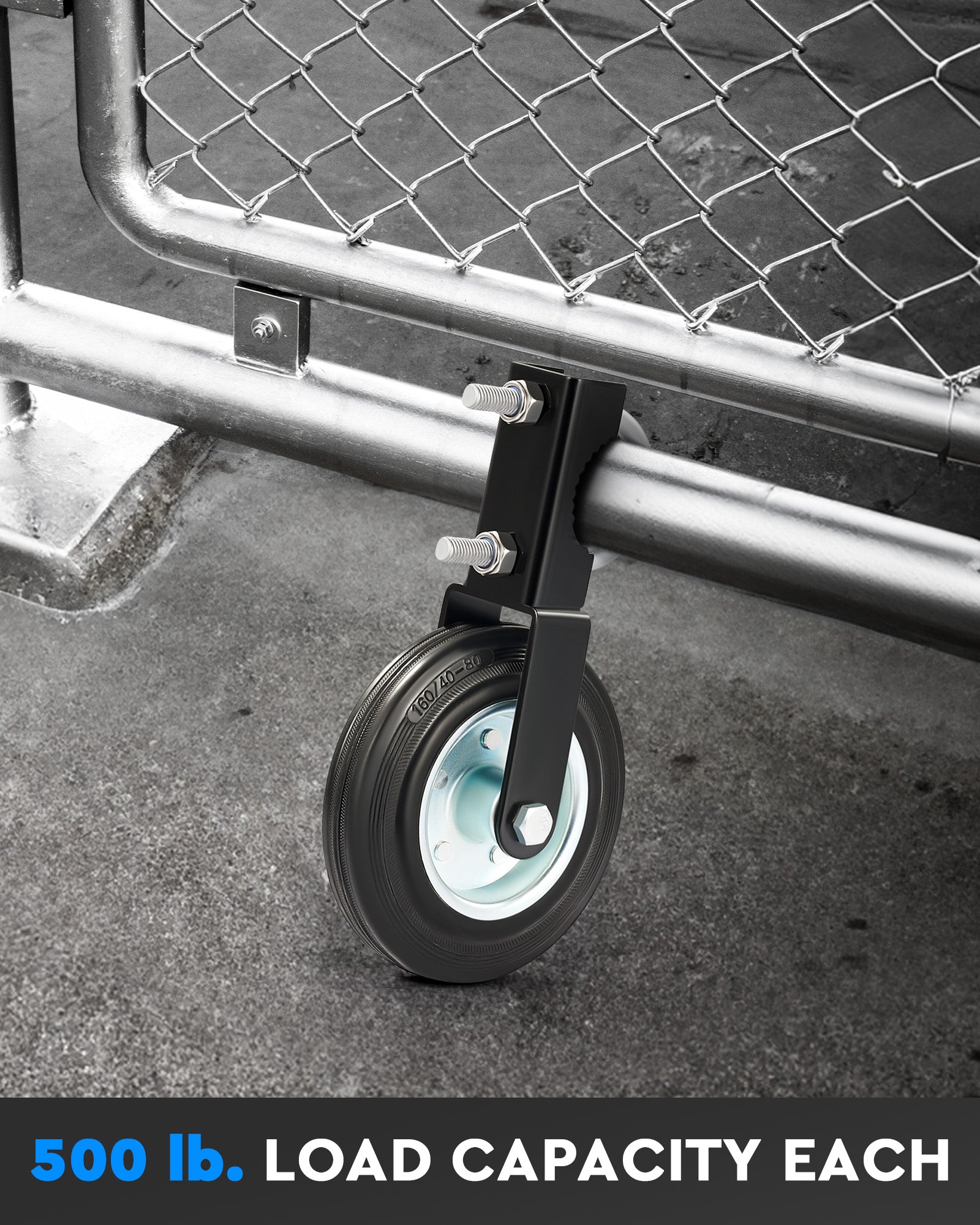 CO-Z 6 inch wheel for swing gate