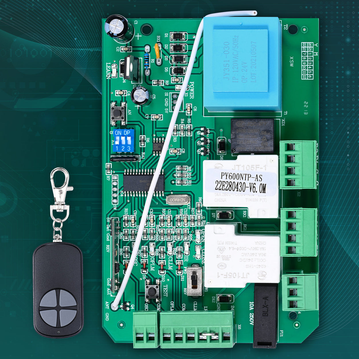 CO-Z Universal Circuit Board for Sliding Gate Openers