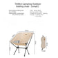 Foldable Camping Chairs Set — Ultralight Portable Moon Chairs for Backpacking, Garden, Picnic, Beach & Fishing