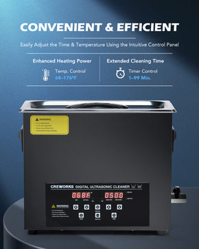 Creworks 6l Ultrasonic Cleaning