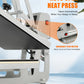 CO-Z Clamshell Heat Press Machine with Slide Out Base, 16x20 Inch Auto Open Heat Press