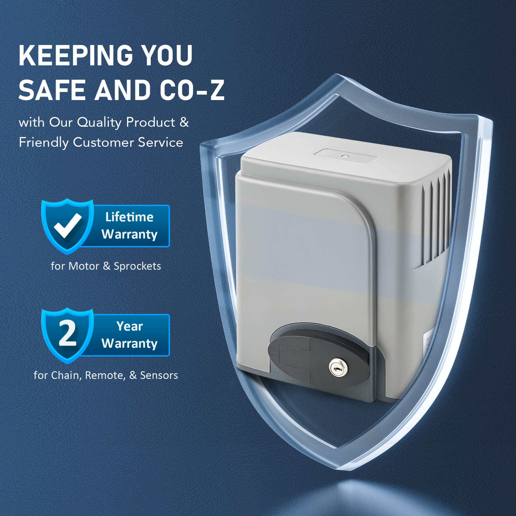 HIGH-GATE go slow 2点同梱 Amazon.com: CO-Z Smart Automatic Gate Opener Kit, App