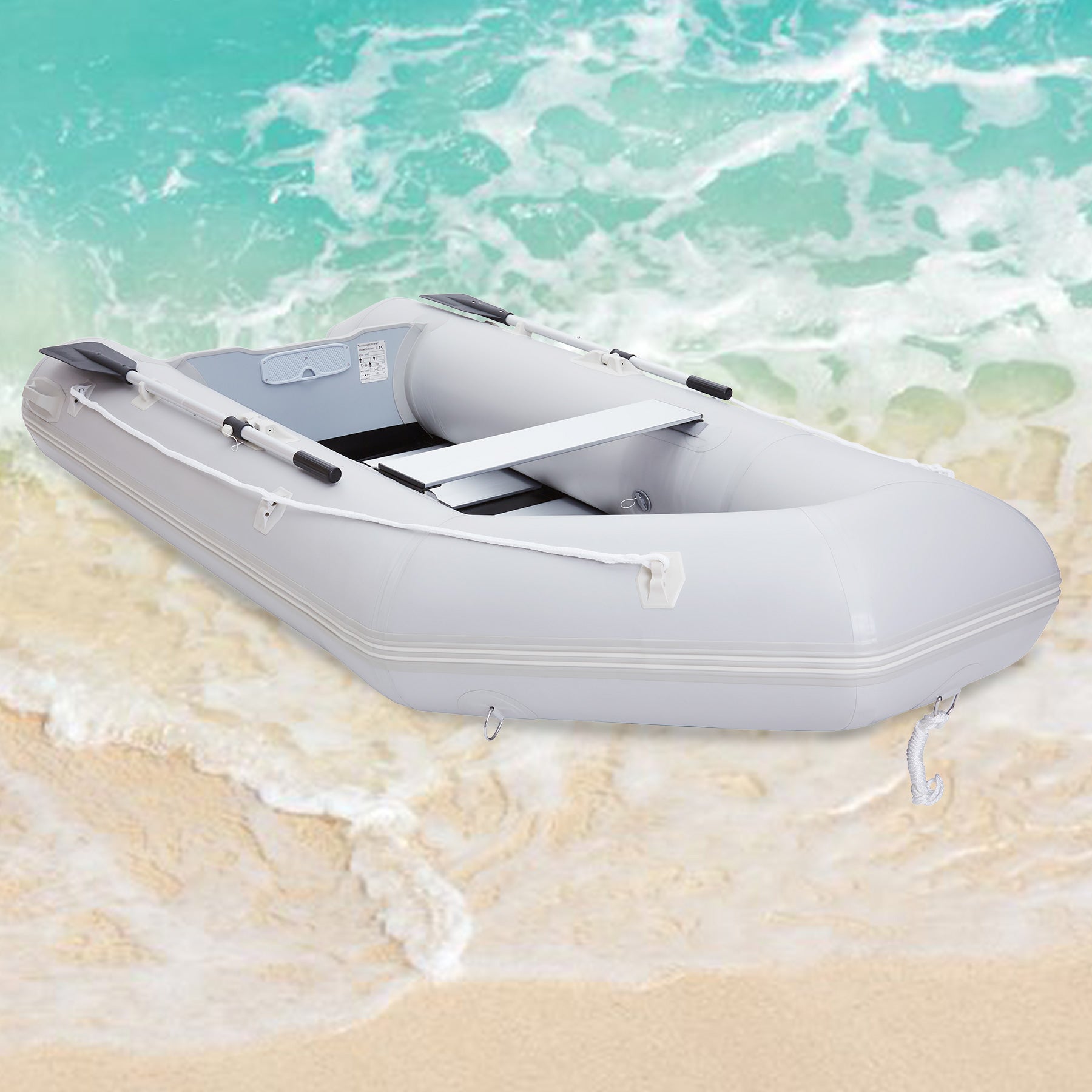 CO-Z 4 Person Portable Boat Raft