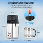 CO-Z 4L Water Distiller, Stainless Steel Purifier with Auto Shutoff