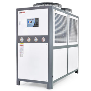 20 Ton Air-cooled Industrial Water Chiller 30HP 66 Gal. for Laser & CNC Cooling Chiller | CWTH-20