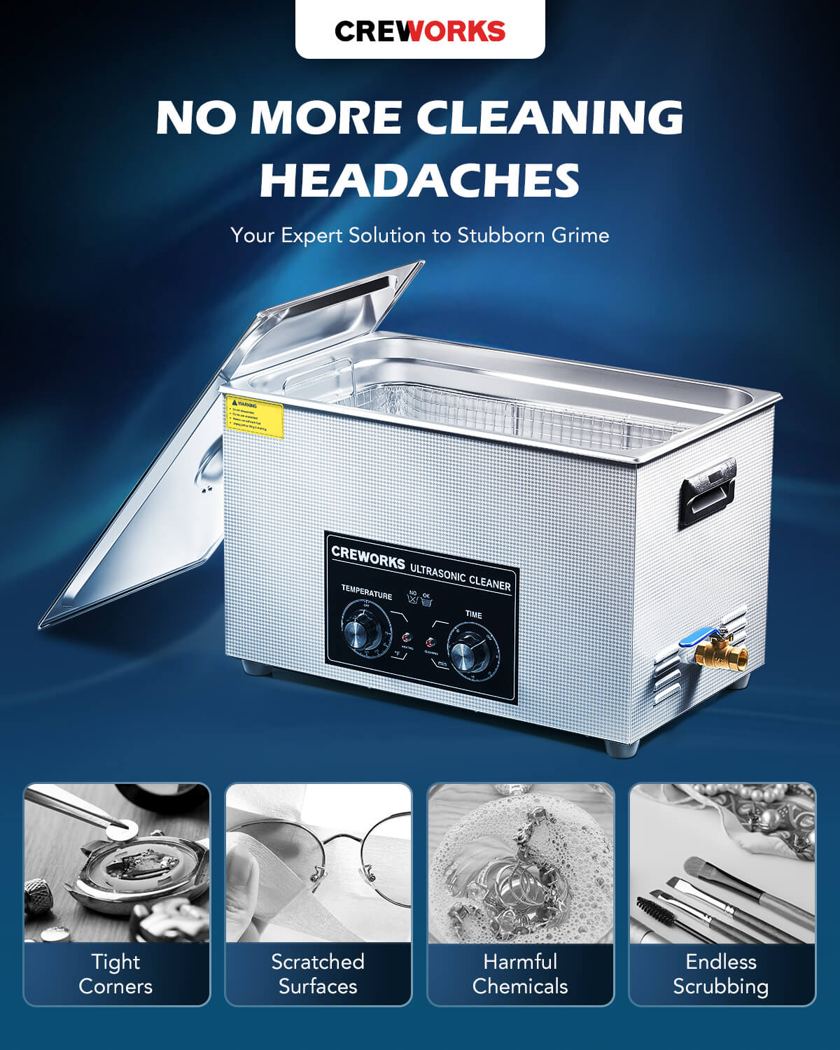 CO-Z 30l ultrasonic cleaner