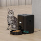 Smart Automatic Pet Feeder with Timed Portions, Slow-Feed Mode, and Food Dispenser for Cats & Dogs