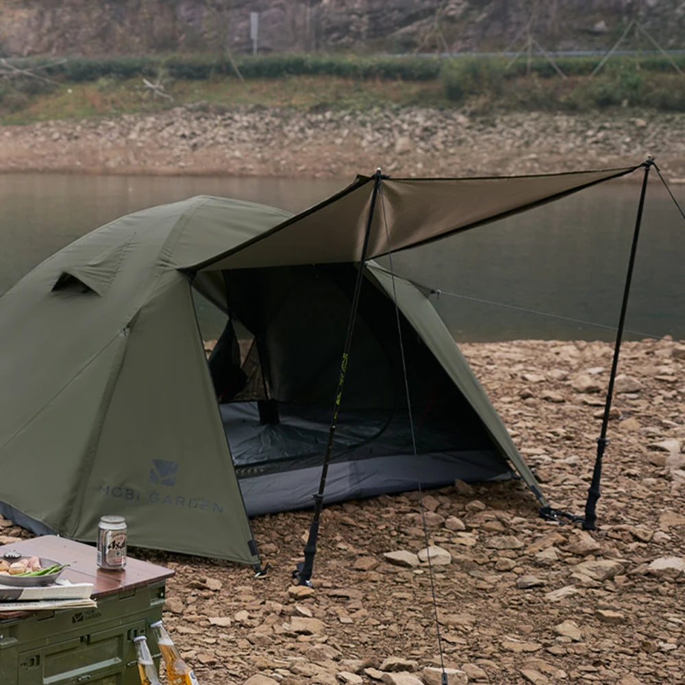 rain proof backpacking tent Camping & Backpacking Tent — Waterproof, Rainproof, Silver-Coated Sun