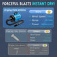 High-Velocity Dog Hair Dryer, 5.2HP 3800W Professional Grooming Blower with Adjustable Temperature & Speed for Pet Care
