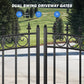 ZUMI Broadway Style Dual Swing Driveway Gates