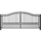 ZUMI Broadway Style Dual Swing Driveway Gates