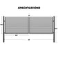 ZUMI Brooklyn Style Dual Swing Driveway Gates