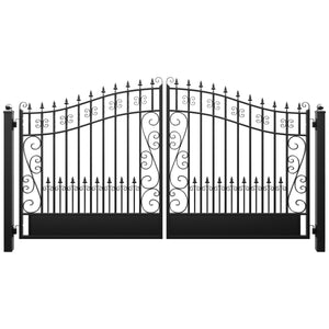 ZUMI Greenwich Style Dual Swing Driveway Gates