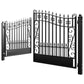ZUMI Greenwich Style Dual Swing Driveway Gates