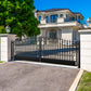 ZUMI Greenwich Style Dual Swing Driveway Gates