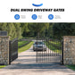 ZUMI Opera Style Dual Swing Driveway Gates