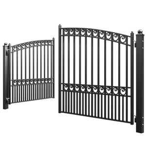 ZUMI Opera Style Dual Swing Driveway Gates
