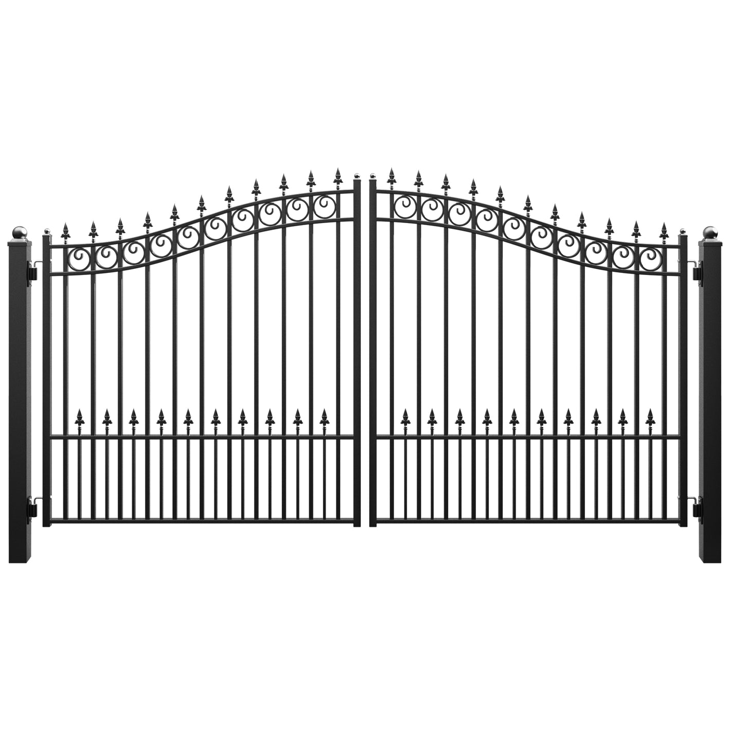 ZUMI Sydney Style Dual Swing Driveway Gates