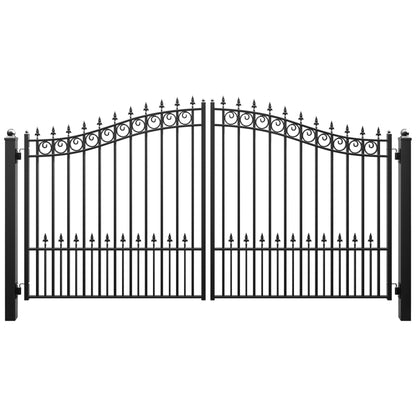 ZUMI Sydney Style Dual Swing Driveway Gates