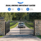 ZUMI Sydney Style Dual Swing Driveway Gates