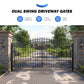 ZUMI Sydney Style Dual Swing Driveway Gates