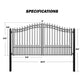 ZUMI Sydney Style Dual Swing Driveway Gates