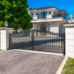 ZUMI Sydney Style Dual Swing Driveway Gates