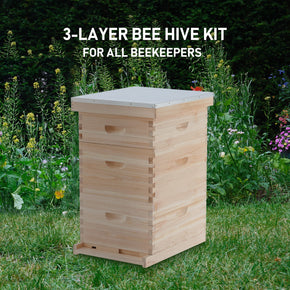 30-Frame Langstroth Beehive with Deep Medium Frames -starter-kit