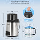 4L 304 Stainless Steel Distilled Water Maker Dual-Temperature-Display-Timer