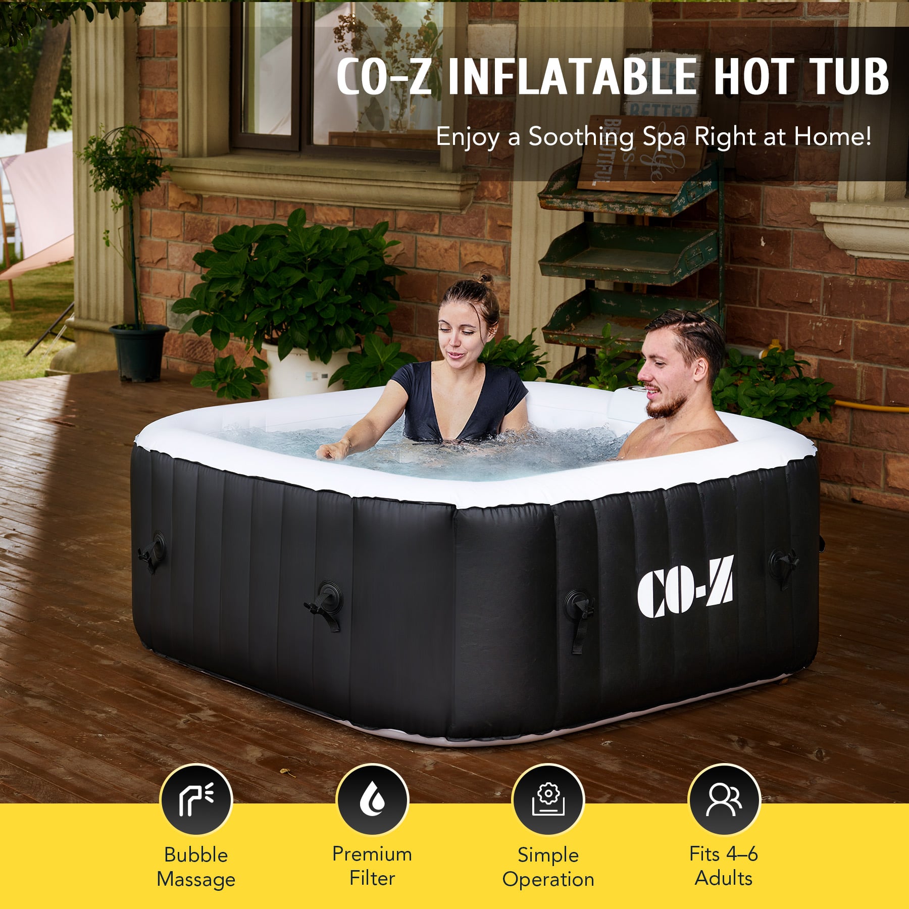 2-person hot tub Inflatable Hot Tub