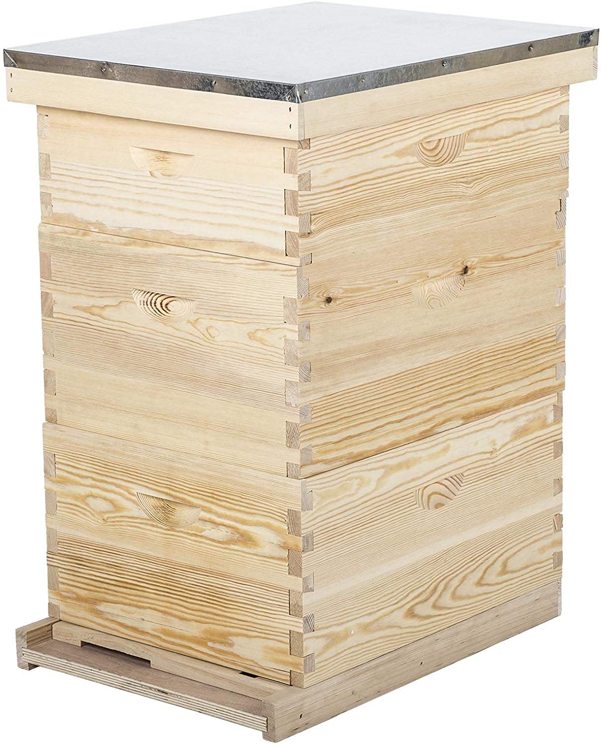 30-Frame Langstroth Beehive with 10 Medium & 20 Deep